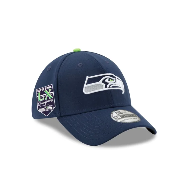 Seattle Seahawks Super Bowl LX Champions Banner 39THIRTY Chapeau extensible