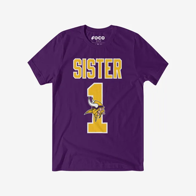 Minnesota Vikings T-shirt sœur numéro 1
