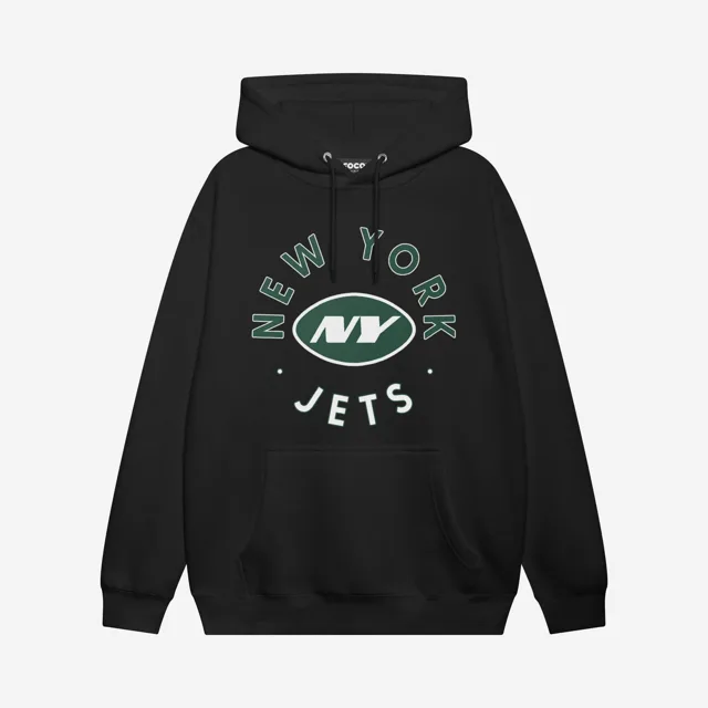 Sweat à capuche cercle New York Jets
