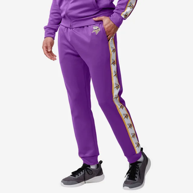 Minnesota Vikings Pantalon de survêtement à logo rayé