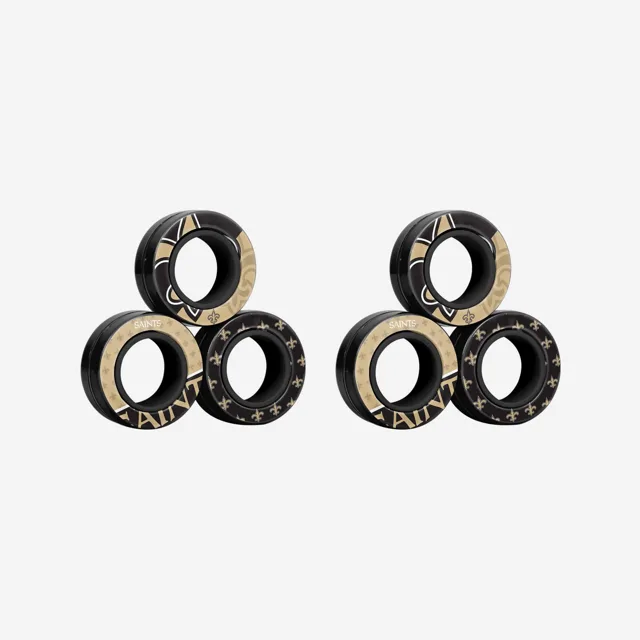 New Orleans Saints Lot de 6 bagues magnétiques