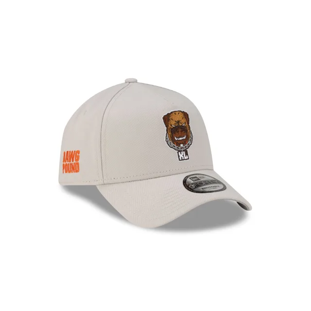 Cleveland Browns Dawg Pound 40e anniversaire 9FORTY Casquette Snapback A-Frame