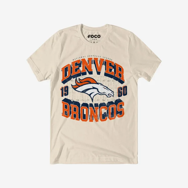Denver Broncos T-shirt avec mot-symbole arqué