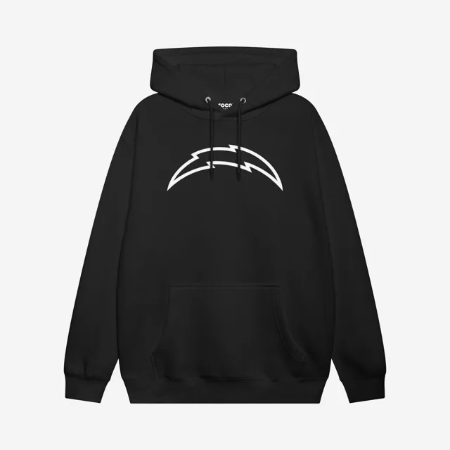 Los Angeles Chargers Sweat à capuche blanc avec logo