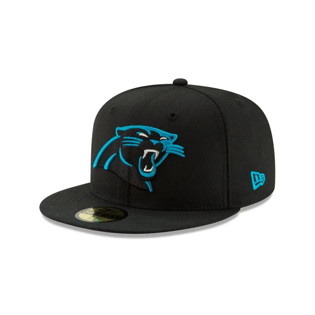 Carolina Panthers Casquette ajustée 59FIFTY noire