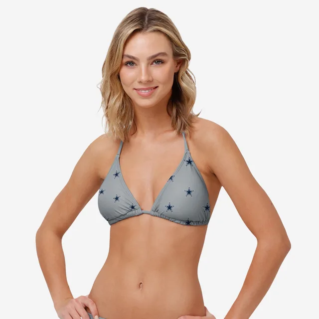 Dallas Cowboys Haut de bikini mini imprimé pour femme