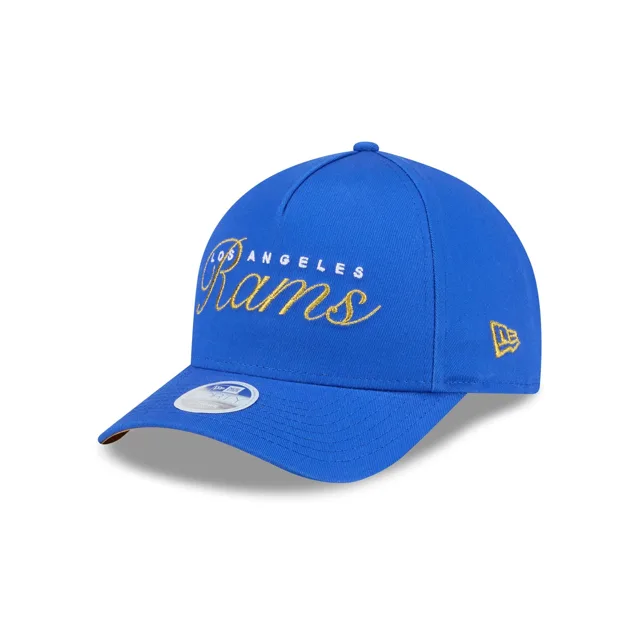 Los Angeles Rams Casquette snapback 9FORTY M-Crown A-Frame métallisée pour femmes