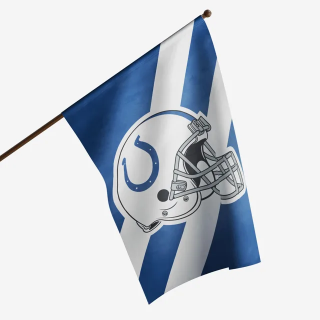 Casque Indianapolis Colts Drapeau vertical