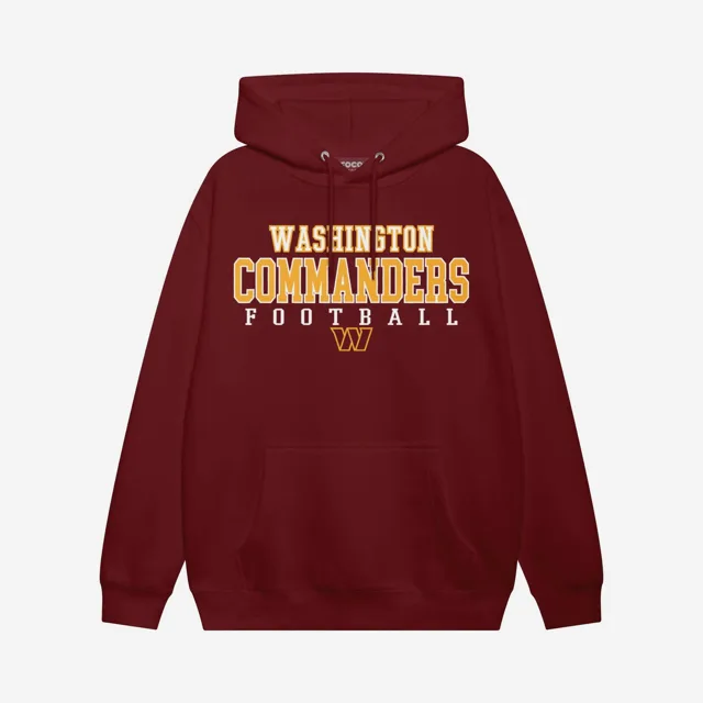 Washington Commanders Sweat à capuche avec logo de football