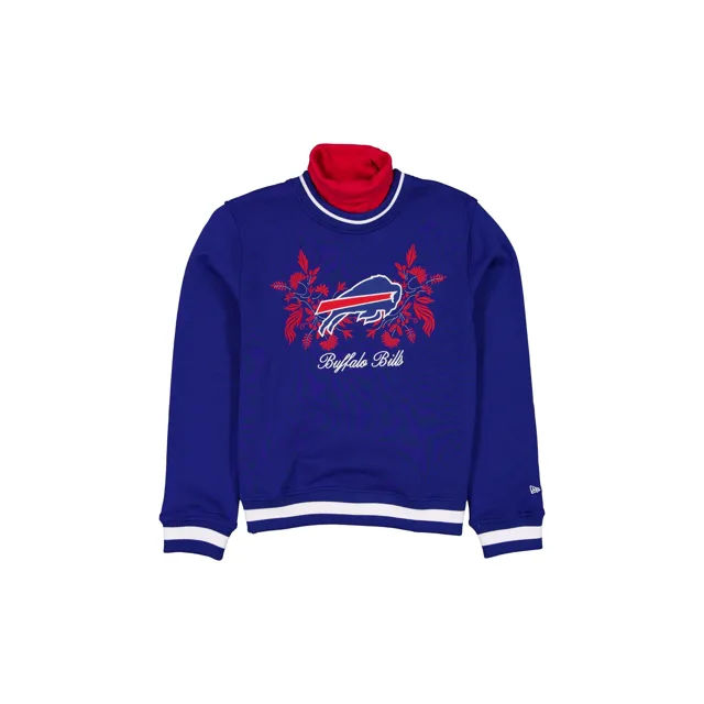 Buffalo Bills Sweat-shirt à col roulé Sport Classics pour femme