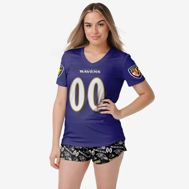 Baltimore Ravens Ensemble de pyjama Gameday Ready pour femme