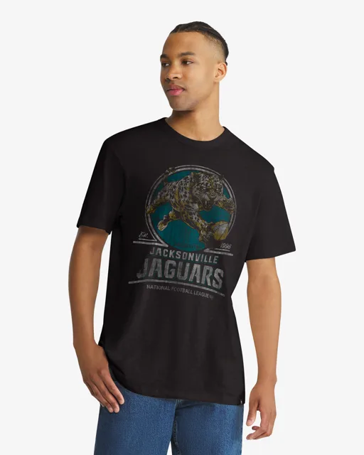 Jacksonville Jaguars EMBLÈME MARQUE '47 SCRUM TEE
