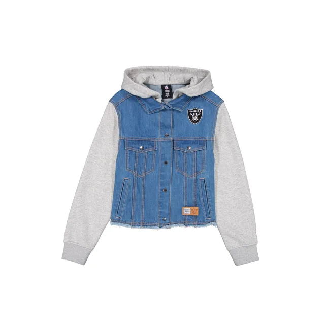 Veste en jean pour femme Las Vegas Raiders Game Day