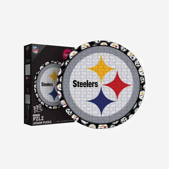 Pittsburgh Steelers Puzzle en bois avec logo PZLZ
