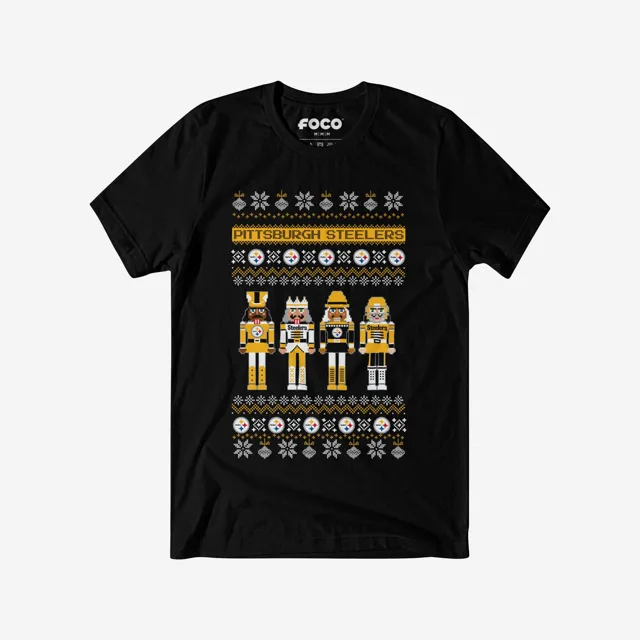 Pittsburgh Steelers T-shirt pull casse-noisette des fêtes