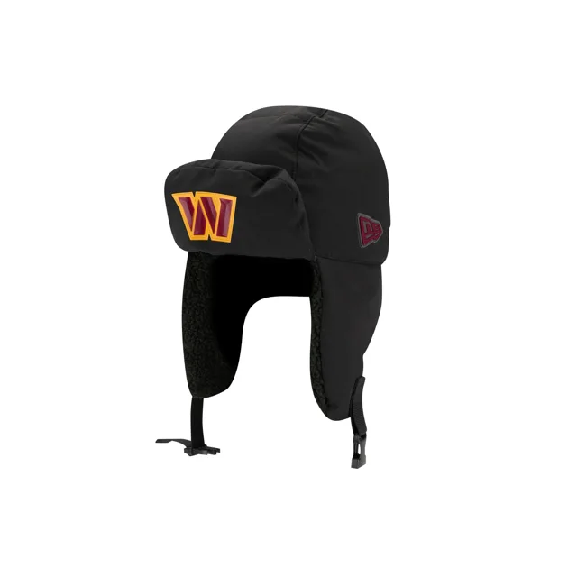 Washington Commanders 2026 Sideline Chapeau de trappeur mode par temps froid