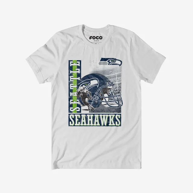 T-shirt Seattle Seahawks avec casque Dash