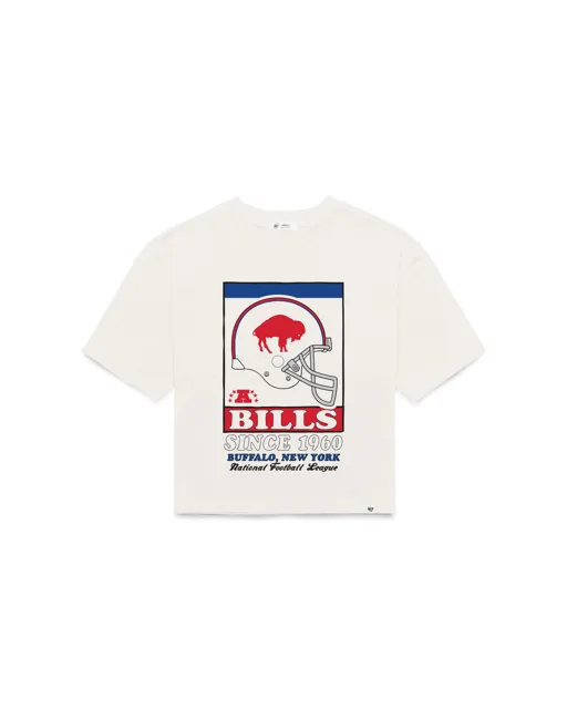 Buffalo Bills HISTORIQUE VARSITY HOUSE '47 T-SHIRT REED CITY POUR FEMMES