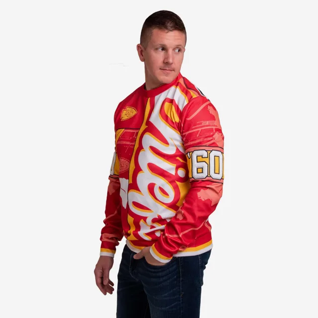 Chemise artistique de l'équipe Kansas City Chiefs