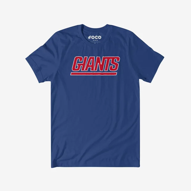 New York Giants 1976 T-shirt avec logo rétro