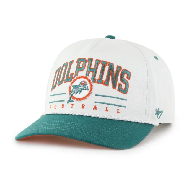 Miami Dolphins HISTORIQUE ROSCOE BICOLORE '47 HITCH COUPE RELAXÉE