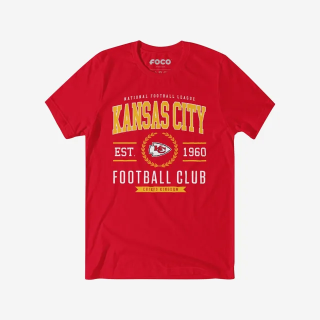 T-shirt Kansas City Chiefs Club de Football