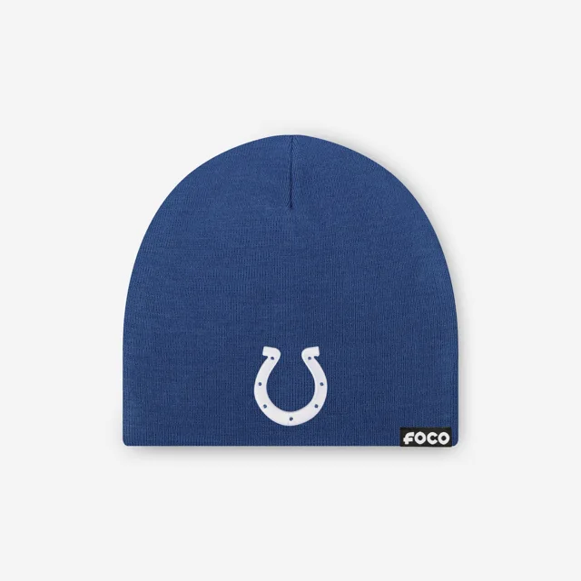 Bonnet tête de mort basique avec logo principal Indianapolis Colts