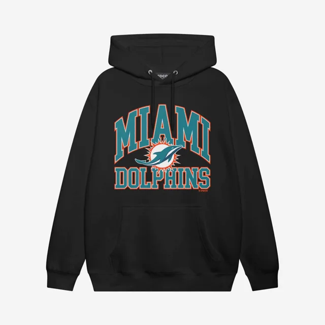 Miami Dolphins Sweat à capuche avec mot-symbole arqué