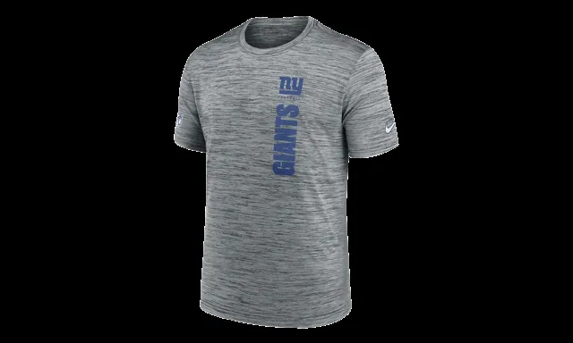 T-shirt NFL New York Giants 2024 Sideline Velocity Performance "Gris" 02ER 06G 8I CAT
