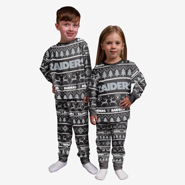 Las Vegas Raiders Pyjama de vacances en famille pour tout-petits