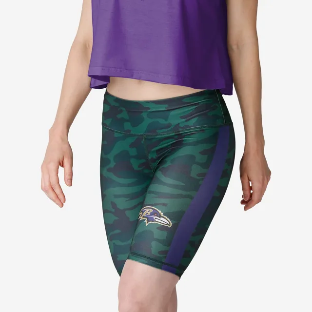 Baltimore Ravens Short de vélo camouflage pour femme