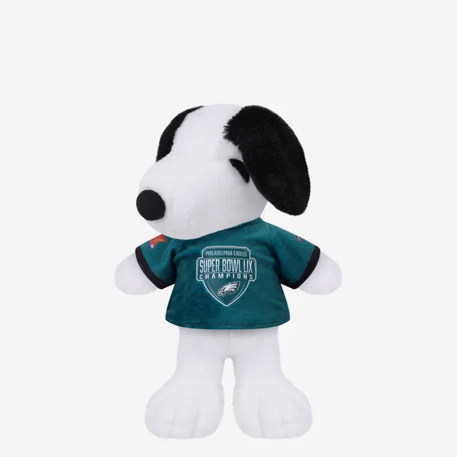 Philadelphia Eagles Super Bowl LIX Champions Maillot en peluche Snoopy