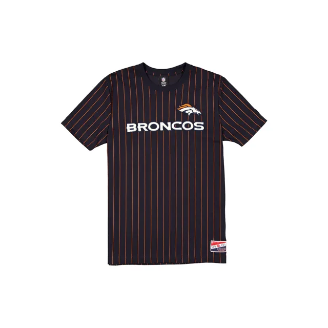 Denver Broncos T-shirt rétro à fines rayures