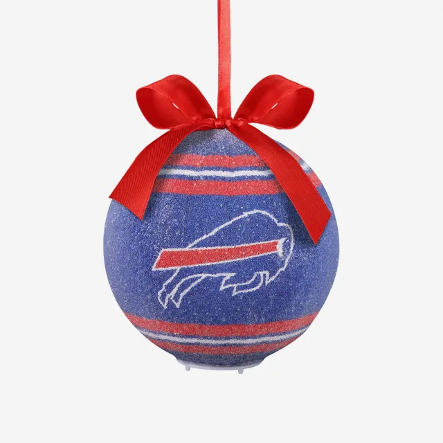 Buffalo Bills Ornement boule incassable à LED
