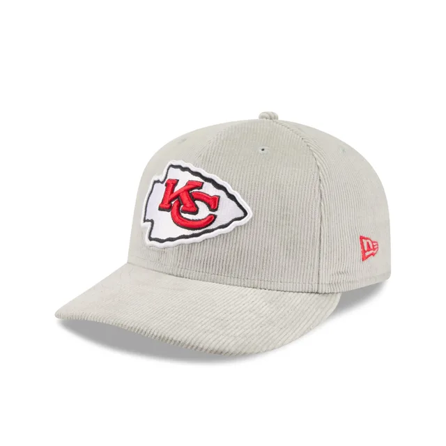 Kansas City Chiefs Chapeau ajusté 59FIFTY en velours côtelé gris clair
