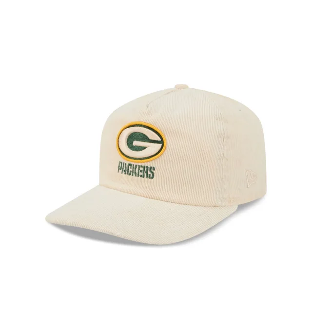 Green Bay Packers Chapeau réglable en velours côtelé chromé 19TWENTY