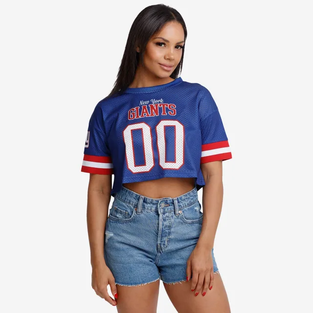 New York Giants Haut court en maille Gameday pour femme