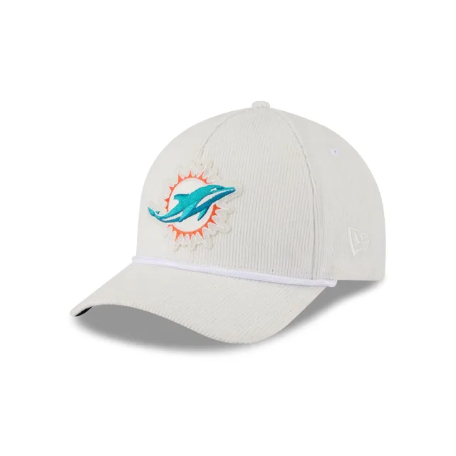 Miami Dolphins Casquette Snapback en velours côtelé 9FORTY M-Crown A-Frame