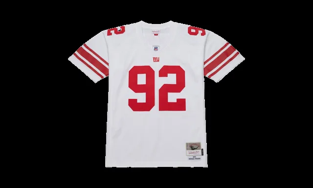NFL MAILLOT BLANC GIANTS 2007 MICHAEL STRAHAN "GIANTS" LGJY6512 NYG07MSTWHIT