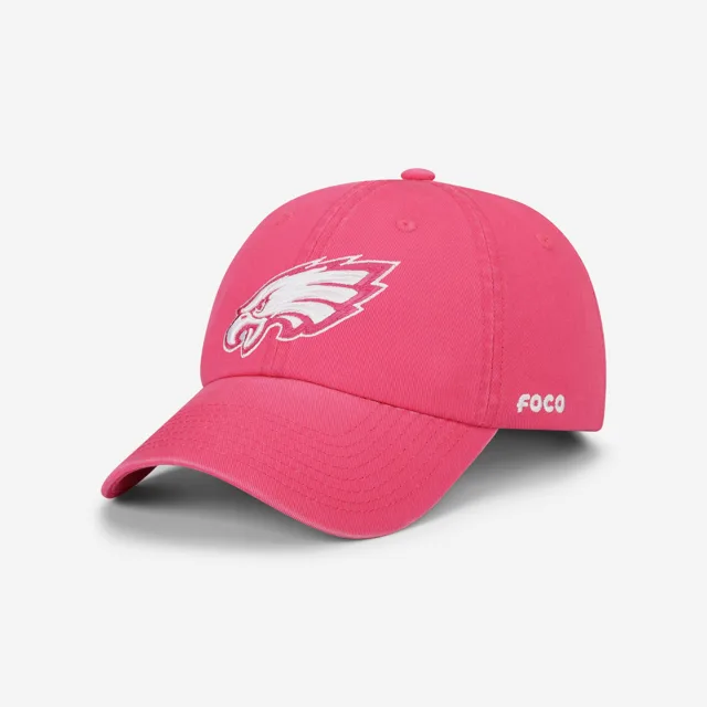 Casquette décontractée Philadelphia Eagles magenta et blanche