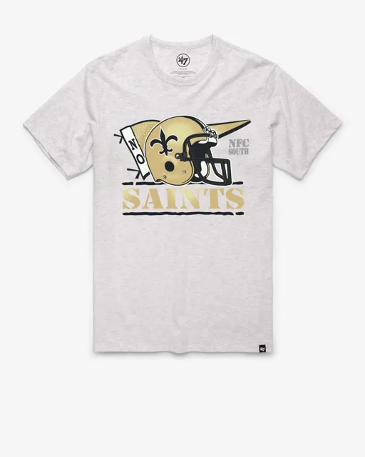 New Orleans Saints CHAMP DE MOUVEMENT HISTORIQUE '47 FRANKLIN TEE