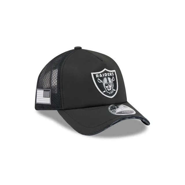Las Vegas Raiders 2026 Salut au service 9FORTY APEX Snapback Hat