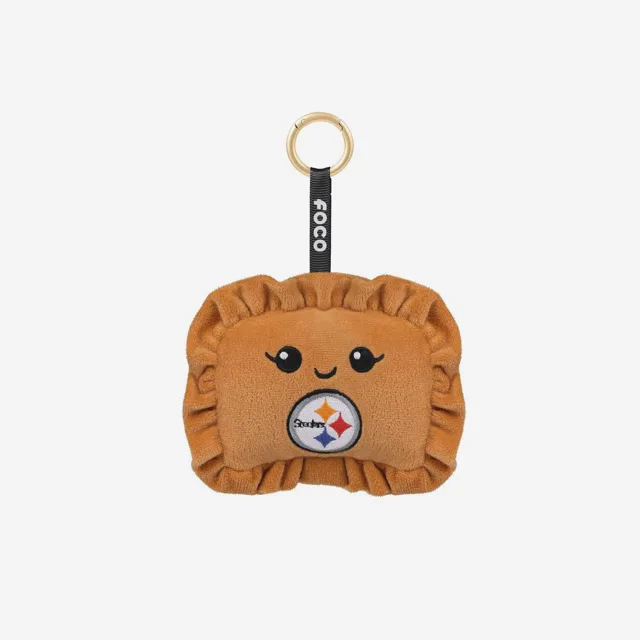 Pittsburgh Steelers Porte-clés à breloques pour sac de nourriture en peluche