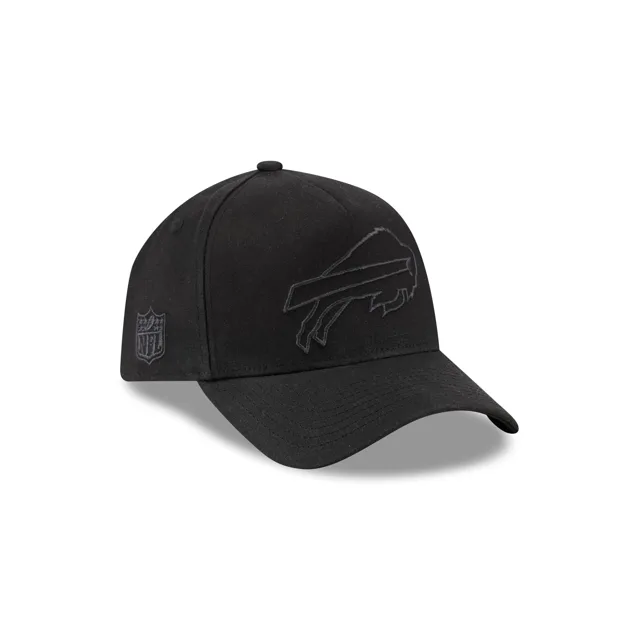 Buffalo Bills Chapeau ajusté en toile cirée noire 59FORTY A-Frame