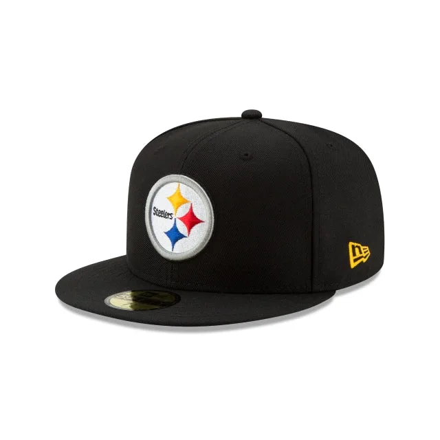 Pittsburgh Steelers Casquette ajustée 59FIFTY noire