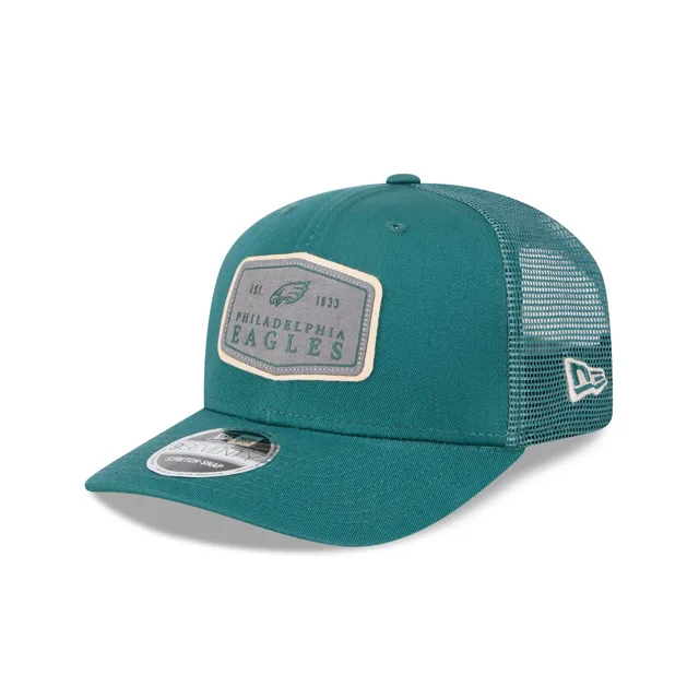 Chapeau à bouton-pression extensible étiqueté Philadelphia Eagles 9SEVENTY