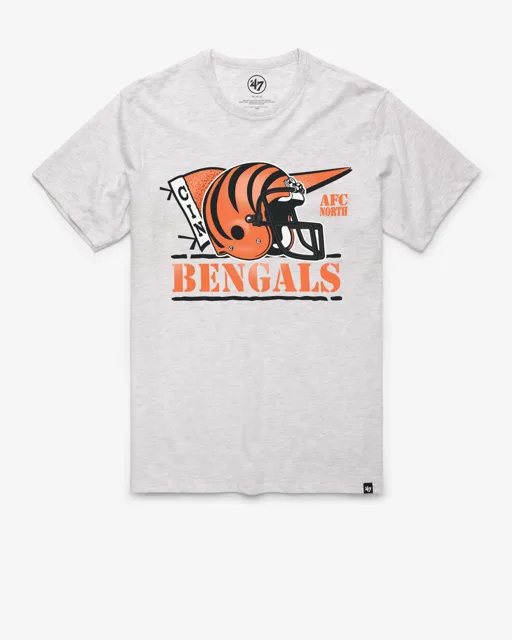Cincinnati Bengals CHAMP DE MOUVEMENT HISTORIQUE '47 FRANKLIN TEE