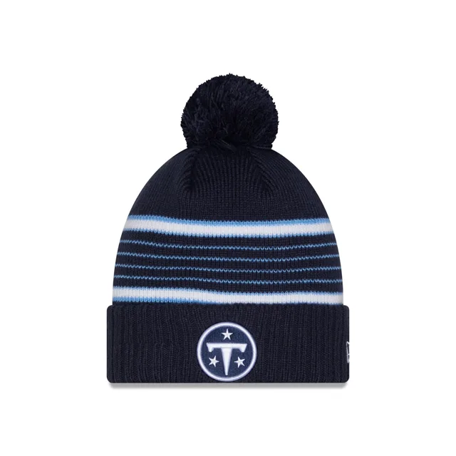 Tennessee Titans 2026 Rivalries Bonnet en tricot à pompon pour enfants