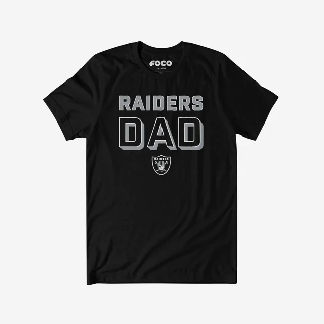 T-shirt papa de l'équipe Las Vegas Raiders