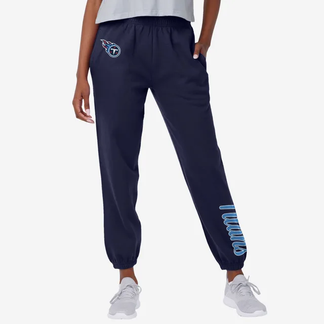 Tennessee Titans Pantalon de survêtement couleur équipe avec mot-symbole pour femmes
